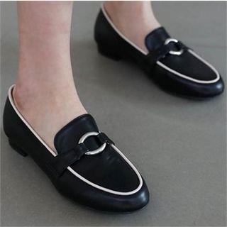 Piped-detail Loafers