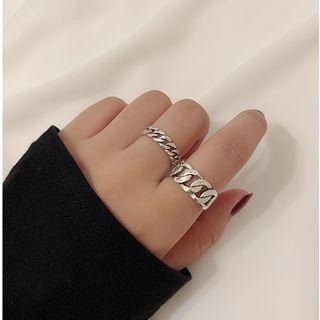 Copper Chain Open Ring