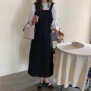 Set : Tank Top Dress + Long-sleeve Top