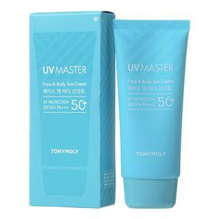 Tony Moly - Uv Master Face & Body Sun Cream Spf50+ Pa+++ 80ml 80ml