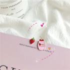 Non-matching Strawberry Milk Earring 1 Pair - Earring - One Size