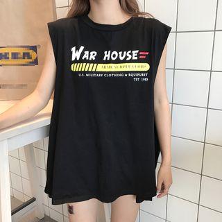 Slit Back Long Tank Top
