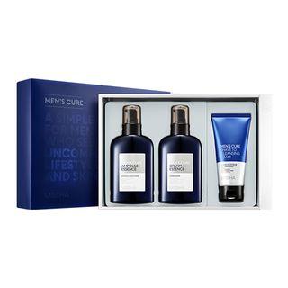 Missha - Mens Cure Special Set: Ampoule Essence 150ml + Cream Essence 150ml + Shave To Cleansing Foam 80ml 3pcs