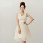 Sleeveless Bridesmaid Dress
