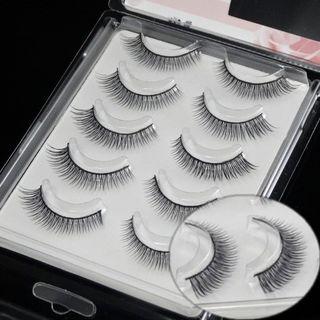 Set Of 5 Pairs: False Eyelashes C52