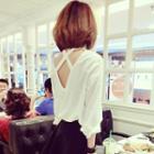 Cross Back Blouse