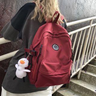 Smiley Face Logo Backpack