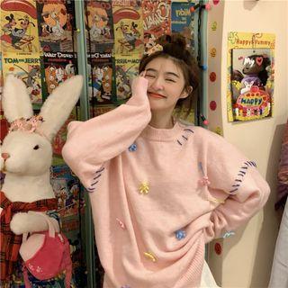 Bear-accent Sweater