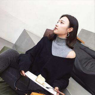 Set: Knit Vest + Sweater