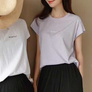 Moment Cap-sleeve T-shirt
