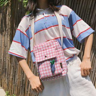 Mini Checked Crossbody Bag