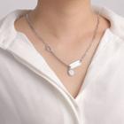 Pendant Necklace Sliver - One Size