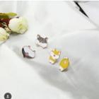 Asymmetrical Animal Stud Earring