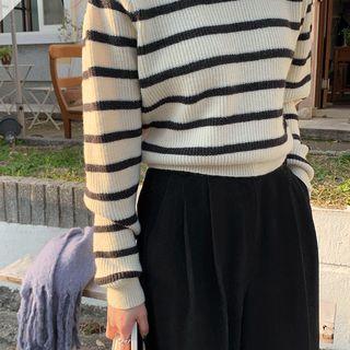 Woolen Marine Stripe Sweater