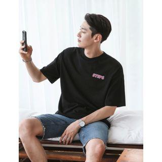 Steps Printed T-shirt