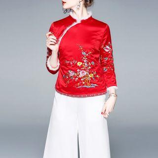 Embroidered Padded Hanfu Top