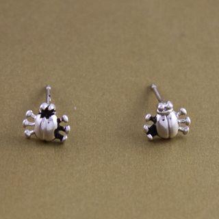 925 Sterling Silver Bug Earring 1 Pair - 925 Sterling Silver Bug Earring - One Size
