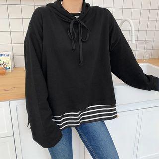 Extra-oversize Plain Hoodie