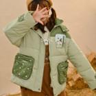 Horn Accent Padded Jacket