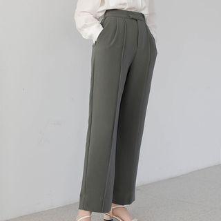 High Waist Wide Leg Dress Pants