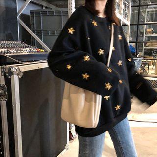 Star Sequined Pullover