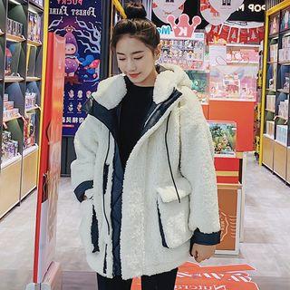 Hooded Furry Jacket