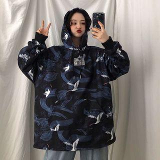 Crane Hoodie Black - One Size