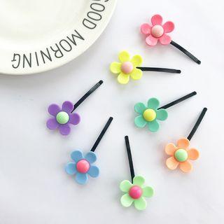 Plastic Flower Hair Pin