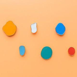 Irregular Shape Ear Stud / Clip-on Earring