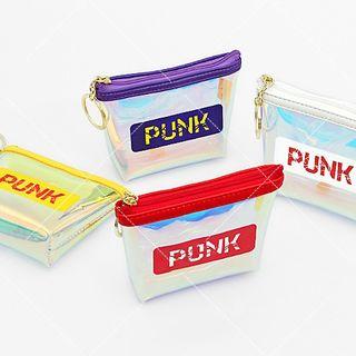 Lettering Zip Pouch Random - One Size