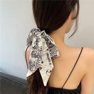 Print Hair Tie Off-white - One Size