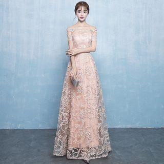 Embroidered Cocktail Dress / Evening Gown (various Designs)