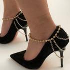 Layered Anklet 0707 - Gold - One Size