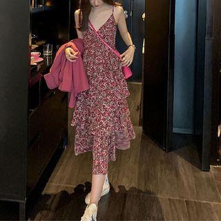 Chiffon Layer Sleeveless Dress