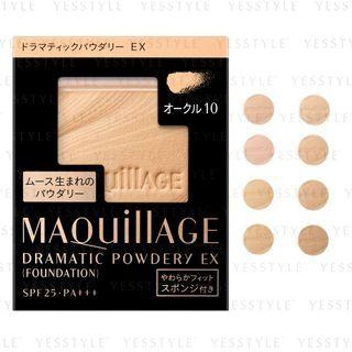 Shiseido - Maquillage Dramatic Powdery Ex Foundation Spf 25 Pa+++ 9.3g Refill - 8 Types