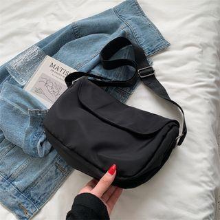 Velvet Crossbody Hobo Bag
