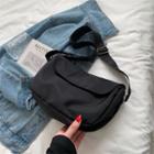 Velvet Crossbody Hobo Bag