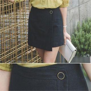 Linen Wrap Skort