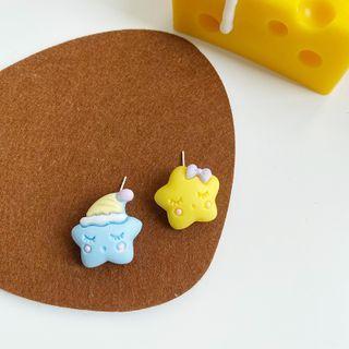 Star Cartoon Resin Earring