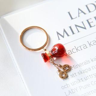Coin Pendant Ring