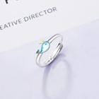 Whale Ring Blue - One Size