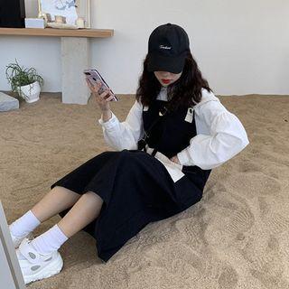 Jumper Dress / Plain Shirt