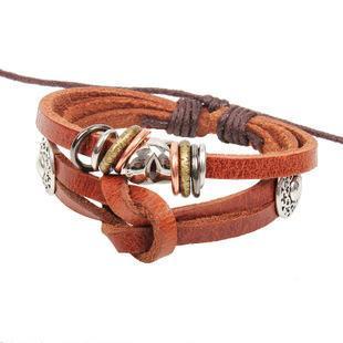 Medieval Leather Bracelet
