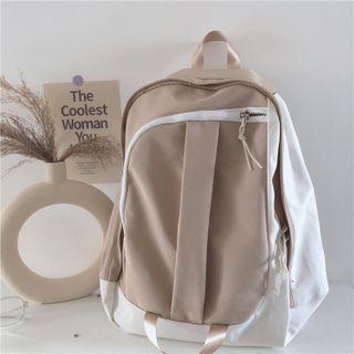 Two Tone Backpack / Charm / Accessory / Set