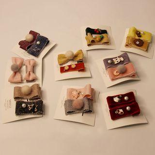 Set Of 2: Accent Hair Clip