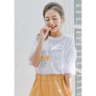 Short-sleeve Illustration T-shirt