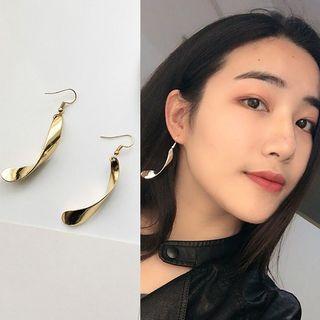 Swirl Hook Drop Earring