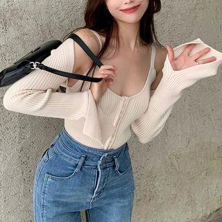 Knit Camisole Top / Shrug