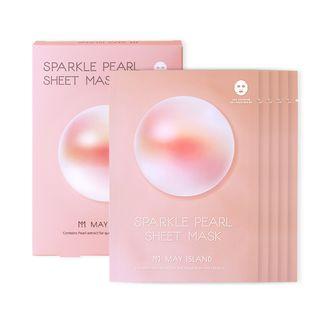 May Island - Sparkle Pearl Sheet Mask Set 5pcs 30g X 5pcs