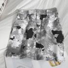 Tie Dye Mini Pencil Skirt